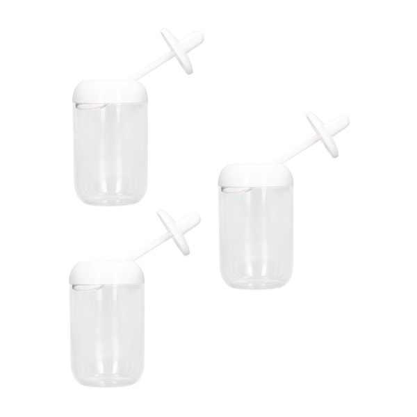 Kryddbox med sked Transparent kryddflaska KLB