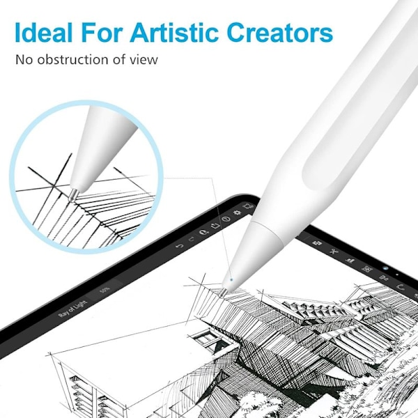 Forbedret udskiftningsspids - fin spids til Apple Pencil