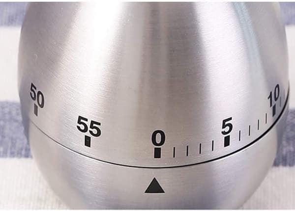 Mekanisk kökstimer Kök Timer Nedräkning 60 minuter Äppelform Multifunktion Rostfritt stål Kökstimer-