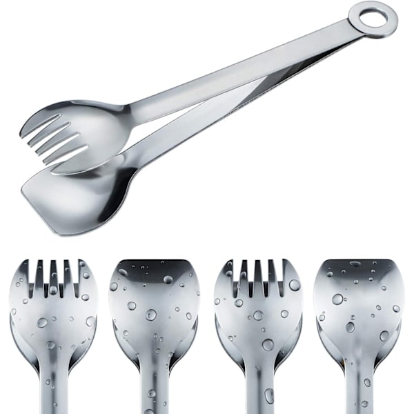 4-pakks Mini Rustfritt Stål Tang, 6\"
