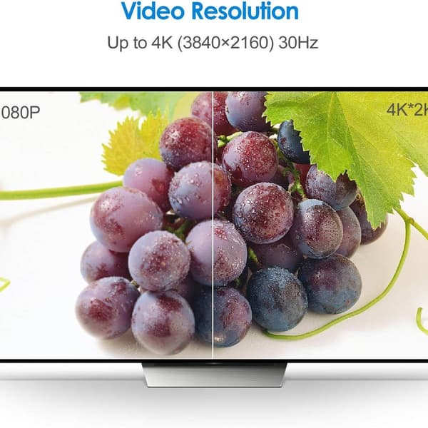 4K 1080P Displayport til HDMI Konvertering Kabel HD Dp til HDMI