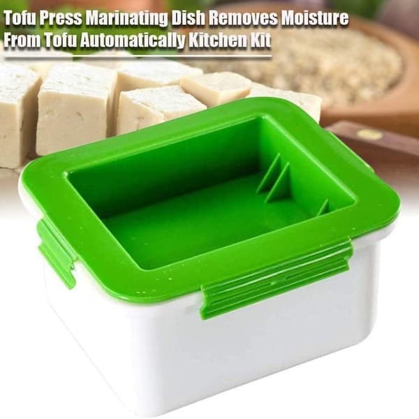 Tofu Press DIY Plastform Sojabønne Transform Hjemmelavet Stilfuld Presse Afløbsboks