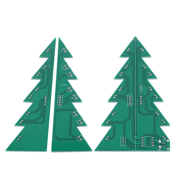 DIY joulukuusi LED elektroninen piirilevy KLB
