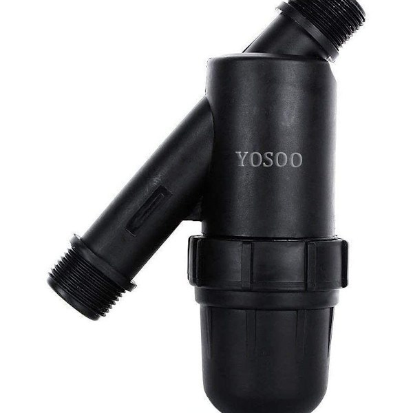 Yosoo 3/4\" Silfilter Bevattning Filter Rostfritt Stålnät