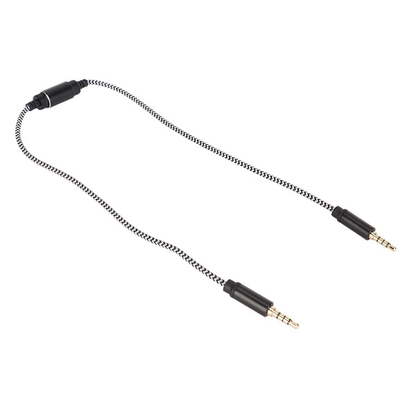 3,5 mm optagekabel, tovejs, 3,5 mm han til han KLB