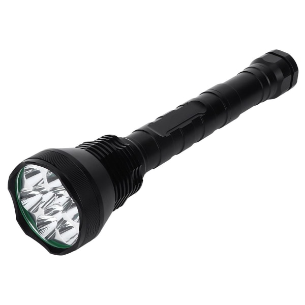 Lys lommelykt med 9 LED-er, 10 000 lm, 5 lysmoduser, T6-lampe KLB