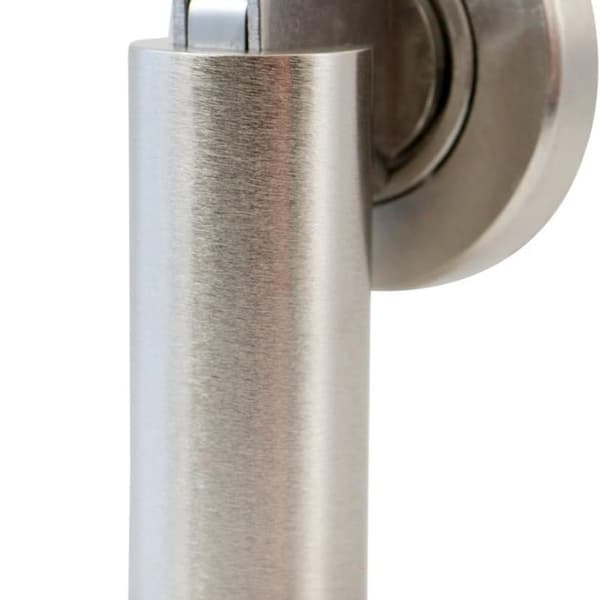 Magnetisk dørstopper i rustfrit stål look. stopper KLB