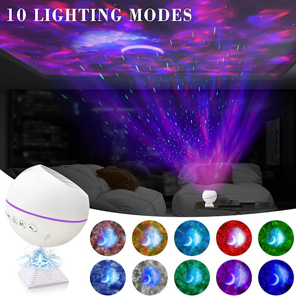 Galaxy Star Sky Projection Star Night Light LED Ceiling Projection Night Light N