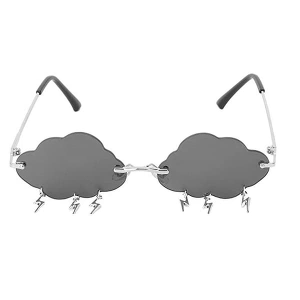 Solbriller Rimless Vintage Solbriller Morsom Stil 1 KLB
