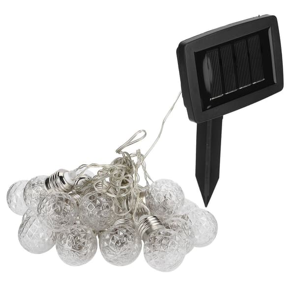 20 LED Solcelled Fejløg Dobbelttilstand Vandafvisende KLB