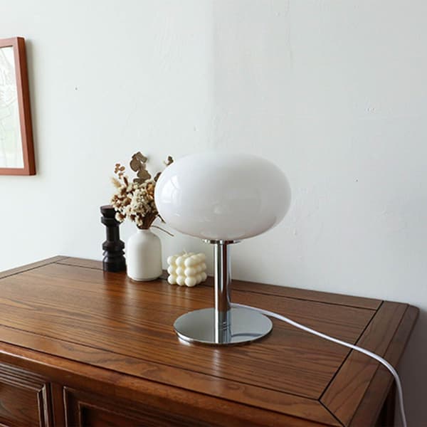 Jern base seng lampe, enkel moderne form til hjemmet KLB