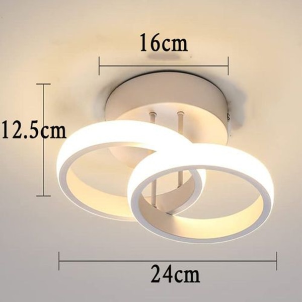 LED taklampe, taklampe, 18W, moderne