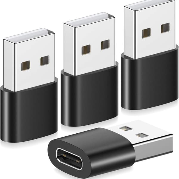 USB-C naar USB mannelijke adapter voor iPhone/Samsung