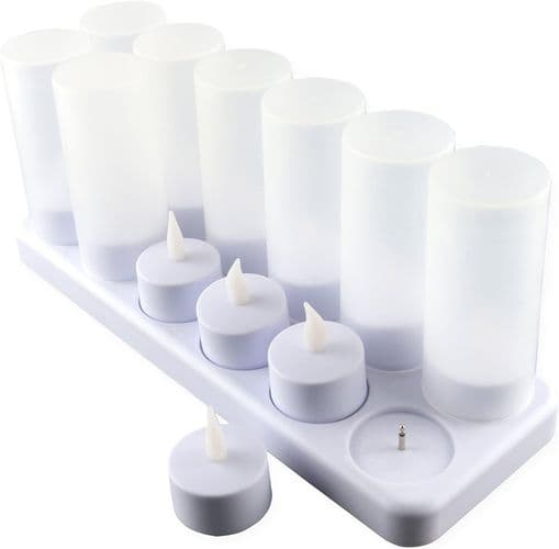 EXTSUD 12 LED-ljus, Laddningsbara Ljus, Batteridrivna
