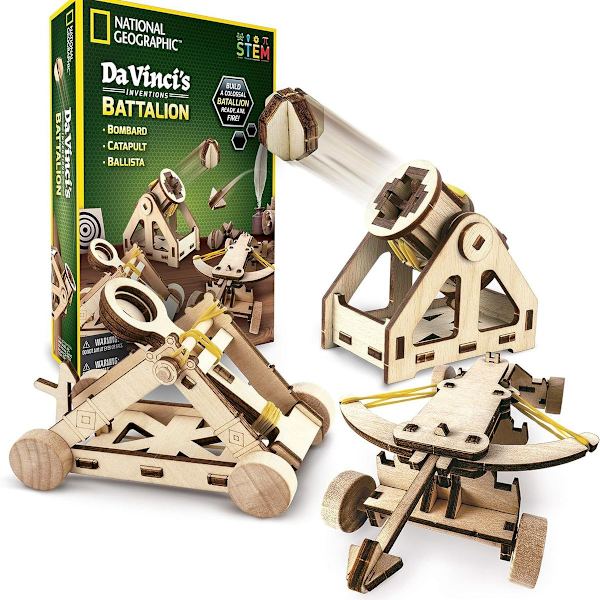 Byggmodellset - Bygg 3 trä 3D-pusselmodeller, lär dig mer om Da KLB