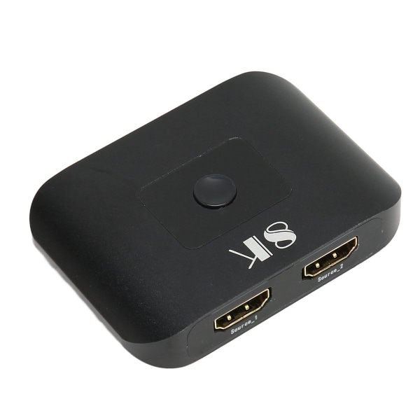 2x1 HD Multimedia Interface-omkopplare 2 i 1 ut 8K vid 60 Hz KLB