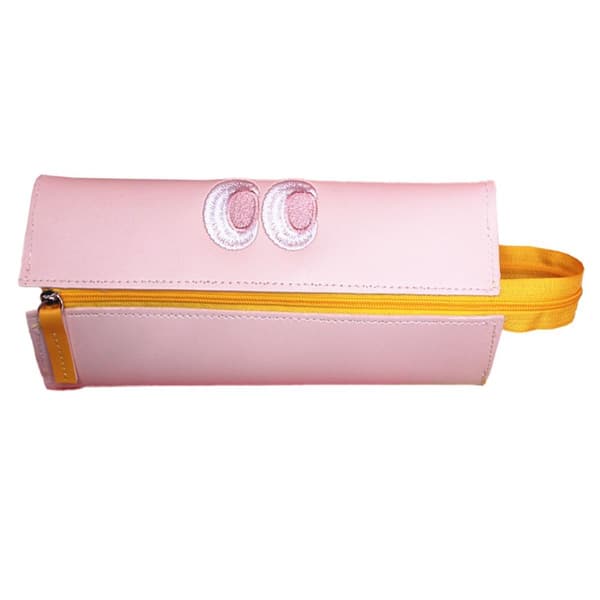 Morsom Live Monster Wide Open Foldable Pencil Case Pink KLB