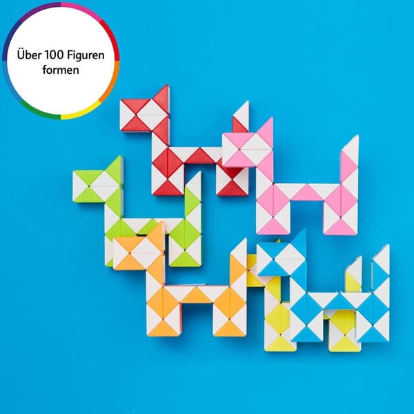 Cubixs Magic Snake - 24 palaa, keltainen B