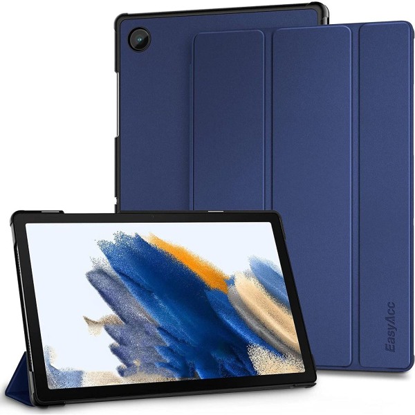 Veske til Samsung Galaxy Tab A8 2021, ultratynt PU-skinn med stativfunksjon