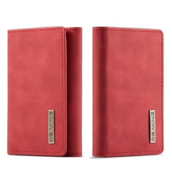 M1 Series Magnetic Tri-Fold lommebok (rød)