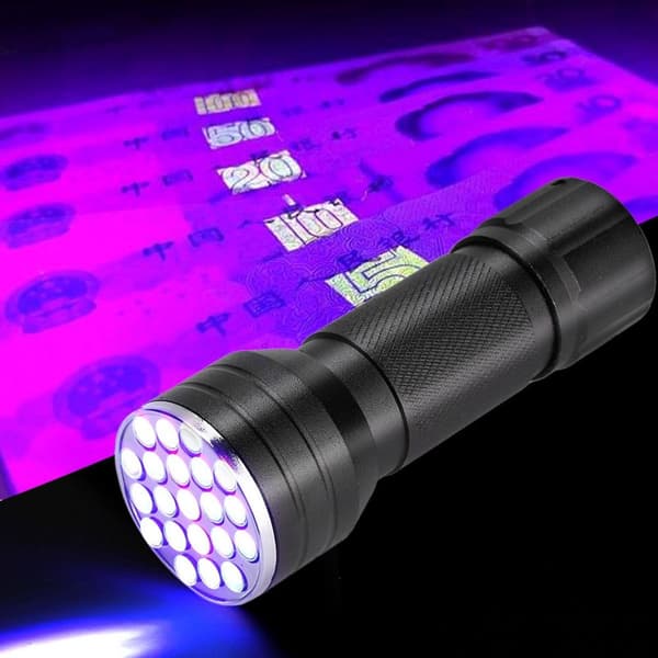 2W 21LED UV-taskulamppu Mini Expert Jade -taskulamppu 395-410nm KLB:lle