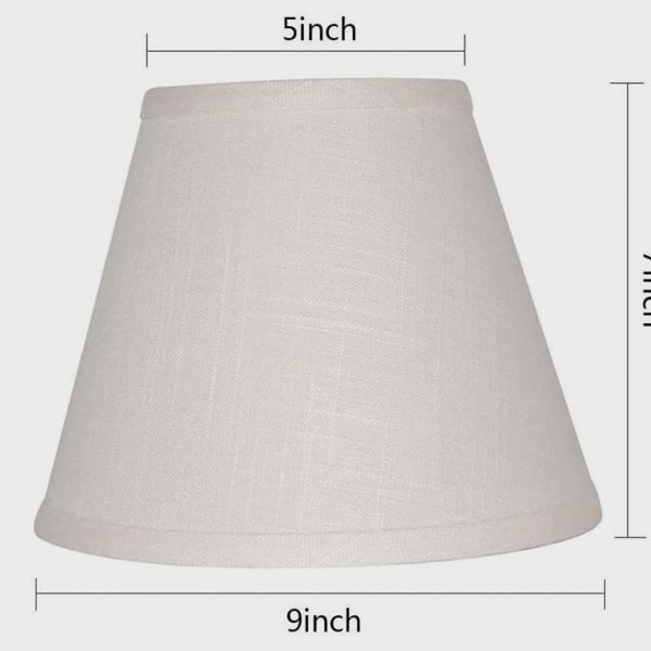 Medium lampshade, cylindrical fabric lampshade for table lamps and Ste KLB