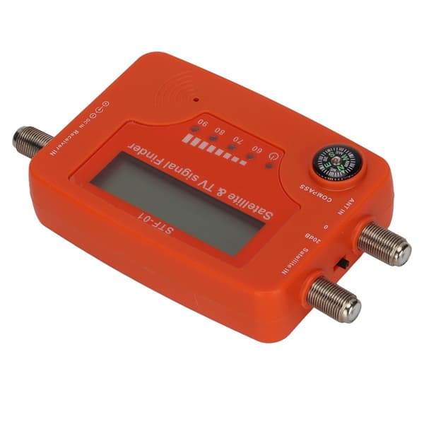 Satellit-TV-signaldetektor, LCD-display, digital satellit KLB