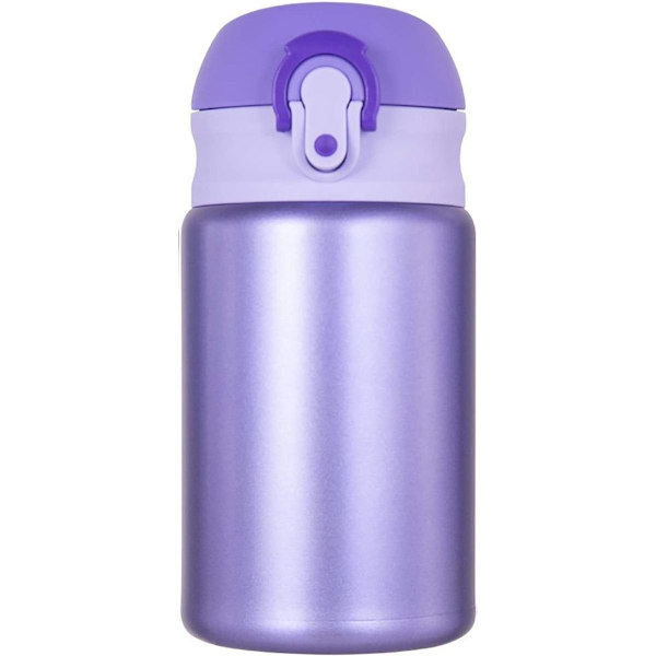 Mini Termisk Isolerad Flaska Läckagesäker Söt Design Lila KLB
