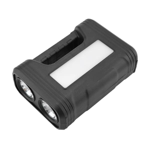 Solcelledrevet multifunksjonelt belysningssystem med LED-spotlight KLB