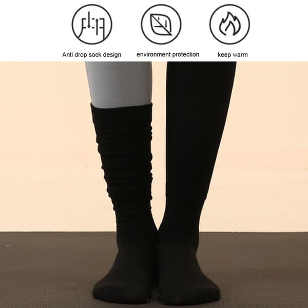 Yogasockor med grepp för kvinnor, halkfria strumpor för Black KLB