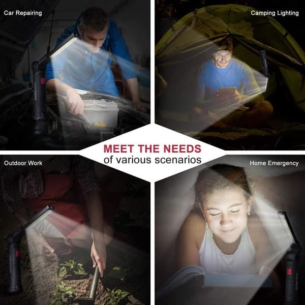 LED arbeidslampe arbeidslys (stor) lommelykt inspeksjonslys KLB