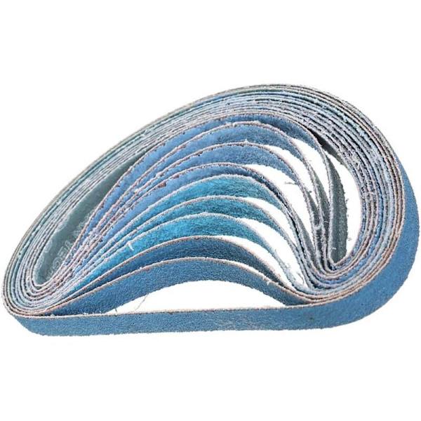 10 kappaleen hiomanauhapakkaus sähköhiomakoneelle, karkeus 120, 10 x 330 mm, KLB
