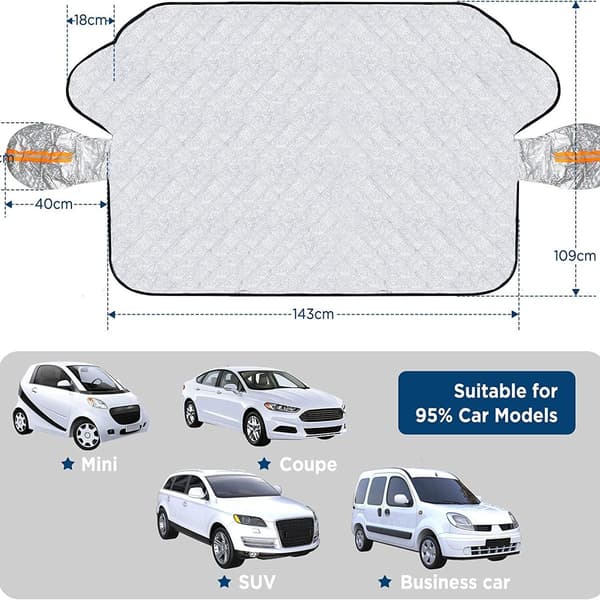 Bil Vindusdeksel Bil Solskjerm Magnetisk Universal Bil Vindus