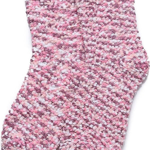 Par Presentförpackning Gosiga Sockor Mjuka Bekväma Varma Fluffiga Hemsockor KLB