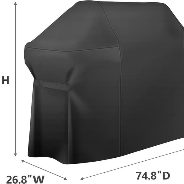 75 tuuman raskas grilli suojus, suuri vedenpitävä grilli