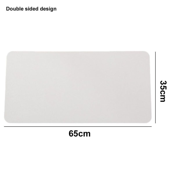 Leather Desk Pad Mouse Pad Office Desk Pad Style 3