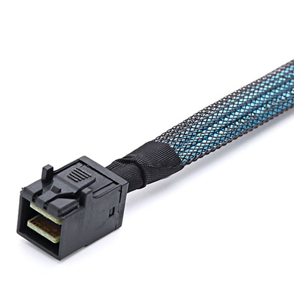 Intern Mini SAS SFF-8643 til (4) 29-bens SFF-8482-stik med KLB