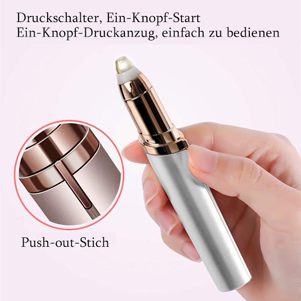 Øjenbryns Epilator til Kvinder, Elektrisk Øjenbrynskniv, KLB