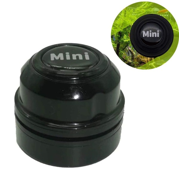 Akvariemagnetisk børste Akvarie Rengjøringsmiddel Mini Bærbar Svart KLB