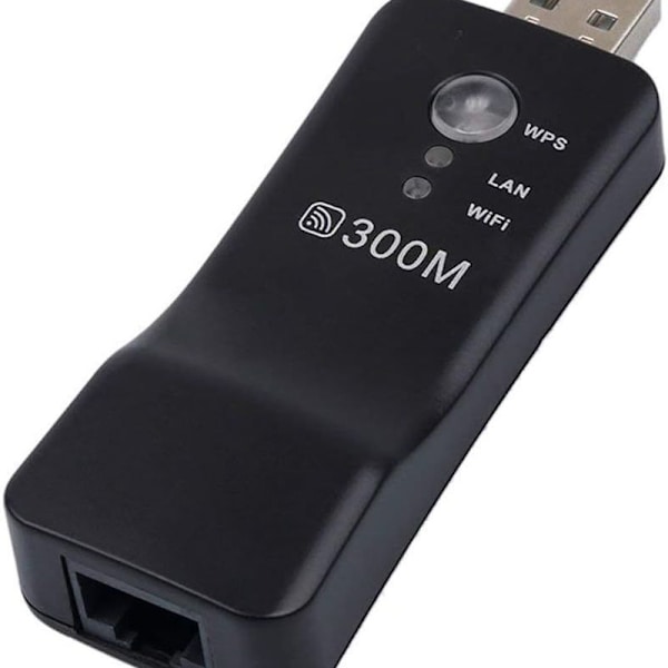 Langaton USB-nopea 300M kaksoiskaistainen HDTV-sovitin UWA-BR100:lle