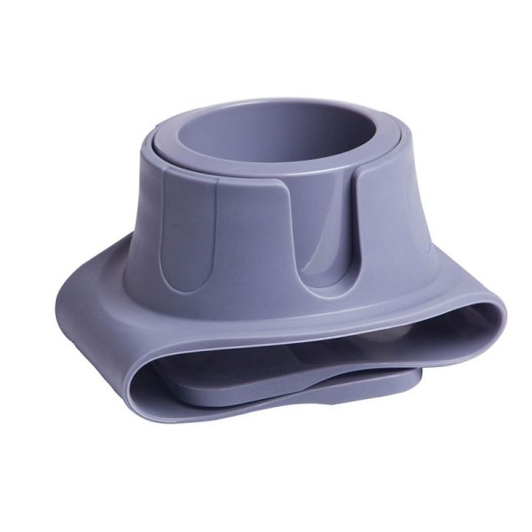 Silikon koppholder for lenestol, sofa, caddy, sofa, grå