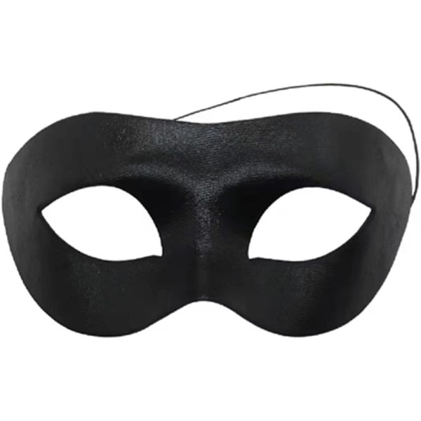 Sort Maske til Maskerade, Halloween Masker, Sort Mardi Gras Maske Specielt til Kostume, Venetiansk Fest