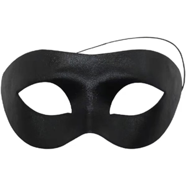Svart Maskerad Mask, Halloween Maskerad Masker, Svart Mardi Gras Mask Speciellt för Kostym, Venetiansk Fest