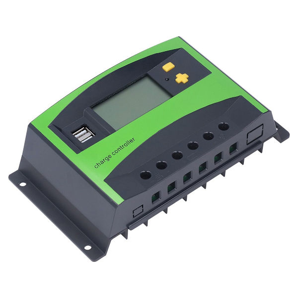 40A 12V/24V solcellsladdningsregulator stor display KLB