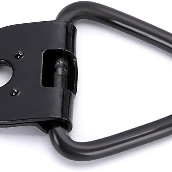 Lastanker, 5 stk. sort stål V-ring bolt, lastestropsbolt på KLB