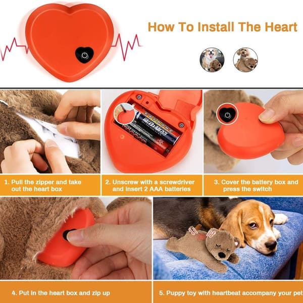 Plysj-hundeleke, valpeleke med Flutter KLB