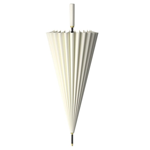 24-luuinen automaattinen sateenvarjo, tuulen- ja vedenpitävä, iskumateriaali, teräs, beige KLB