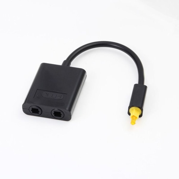 Optisk Splitter 1 In 2 Out Digital Toslink Splitter 1 in 2 Output Audio