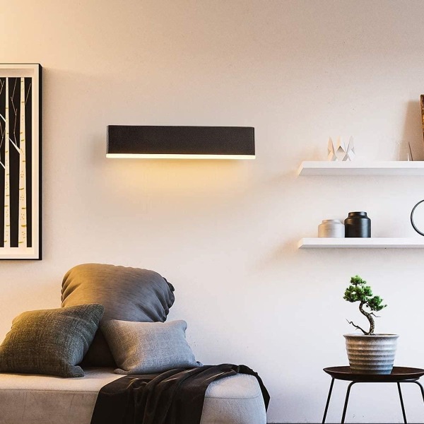 Moderna LED-vägglampor, hall, arbetsrum, sovrum, sängbord, justerbart