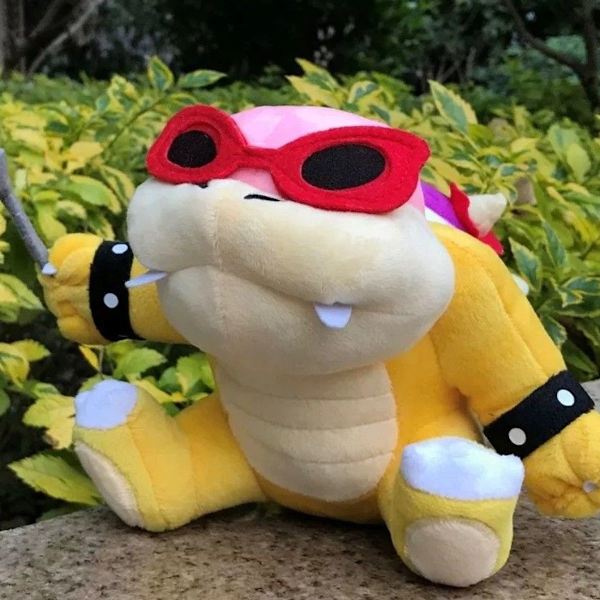 Super Mario Koopaling Roy Koopa pehmolelu täytetty eläin pehmo 20 cm UUSI KLB